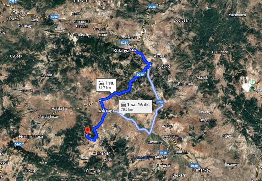 KÜTAHYA ASLANAPA ÇAMIRDIK KÖYÜNDE  730 M² TARLA SATILIKTIR. - KÜTAHYA ASLANAPA fotoğraf 4
